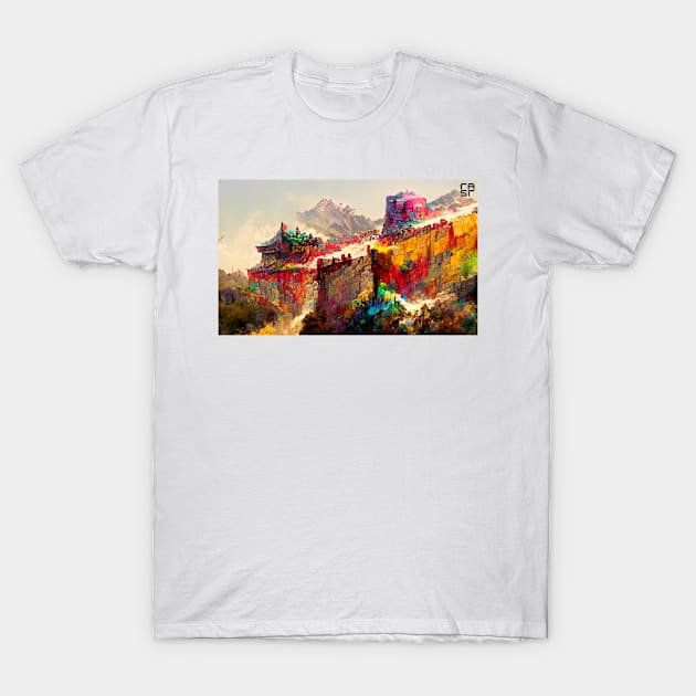 The great wall T-Shirt by RASR